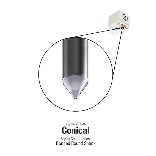 Udskiftning Stylus Atn3600 Lp Vinyl Pladespiller Nåle Til Pladespiller Phonograph Platenspeler Reco