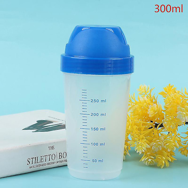 300ml Shaker Flaske, Kreativ Protein Pulver Mixer Flaske til Smoothies, Milkshake Kop