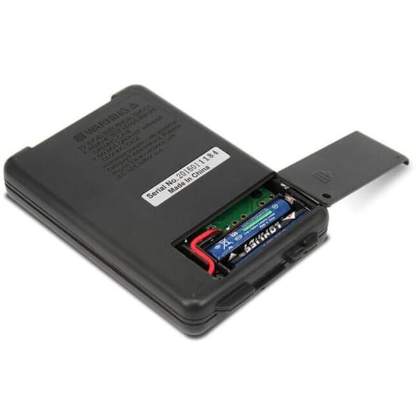 Mini digitalt lommemultimeter, voltmeter, amperemeter, modstandstester, ohmmeter, voltmeter, amperemeter, 4000 tællinger