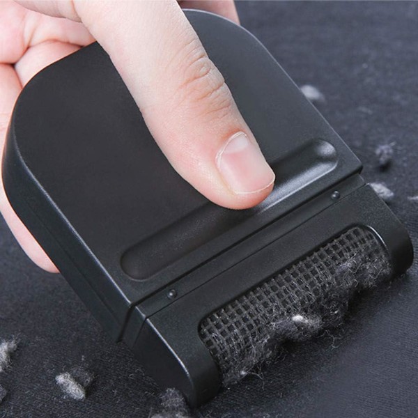 2019 Hårballtrimmer Fuzz Pellet Lo Fjerningsmaskin Epilator Genser Klær Påskefest Gave (Svart)