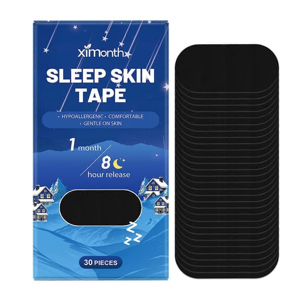 Sömntape Andningsbara Anti-Snarkningsmunstickers för Män Kvinnor 1 Box