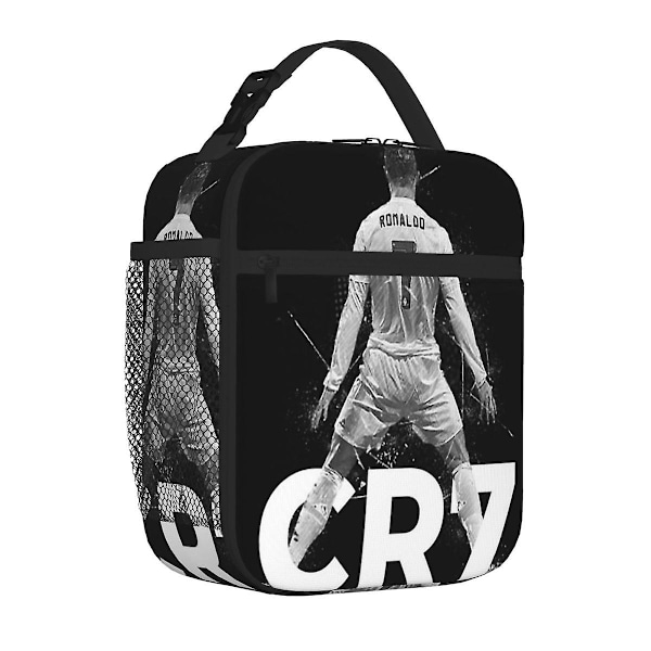 Cr7 Cristiano Ronaldo Isolerade Lunchväskor Termisk Väska Lunchlådor Termisk Lunchlåda Lunchväska för Kvinnor Barn Resor 9