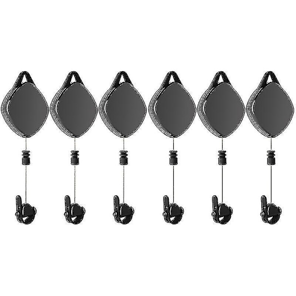 6 stk. Stille VR Kabelhåndtering Hjulsystem for HTC Vive Rift S Ps Windows VR Tilbehør