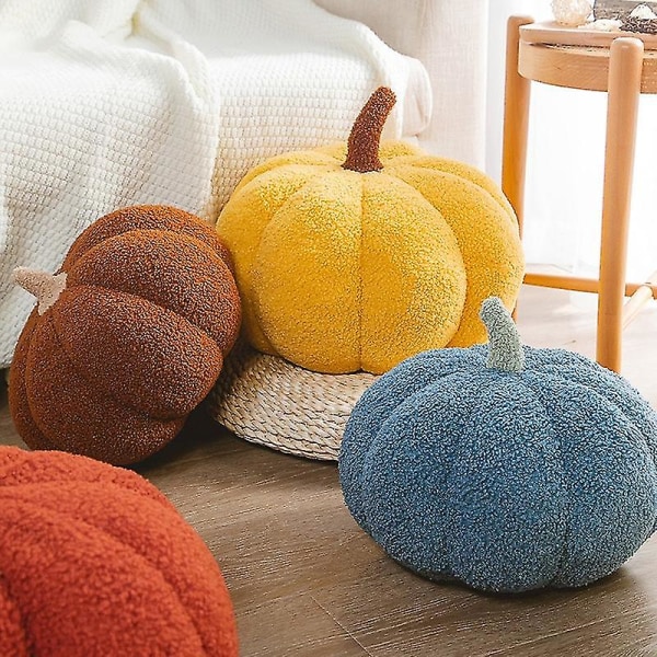 Promotion Ins Hot Funny Pumpkin Pillow Luova Erikoismuotoinen sohvatyyny Halloween-sisustus Söpöt lasten pehmolelut orange bd