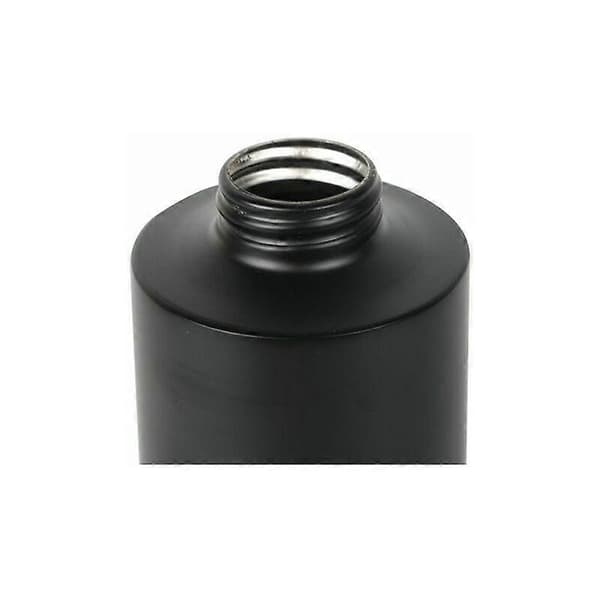 Sort sæbedispenser, 350 ml Easy Squeeze dispenserpumpeflaske, rustfri sæbe- og lotiondispensere i metal