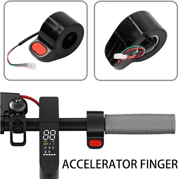 Universell gasreglage för skoter för Xiaomi M365/M365 Pro/Pro2/1S/För Xiaomi Mi 3 Elscooter Accelerator Tillbehör