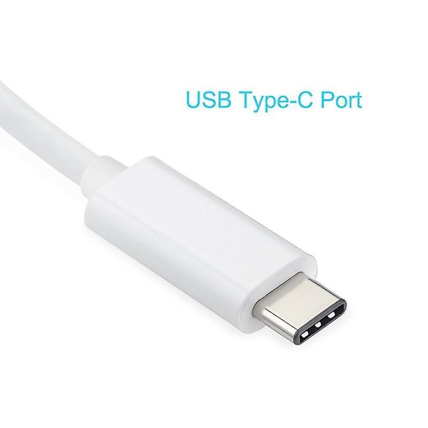 USB-C/TYPE-C til RJ45 Ethernet LAN Internet Kabel Adapter til MACBook & TypeC Enheder