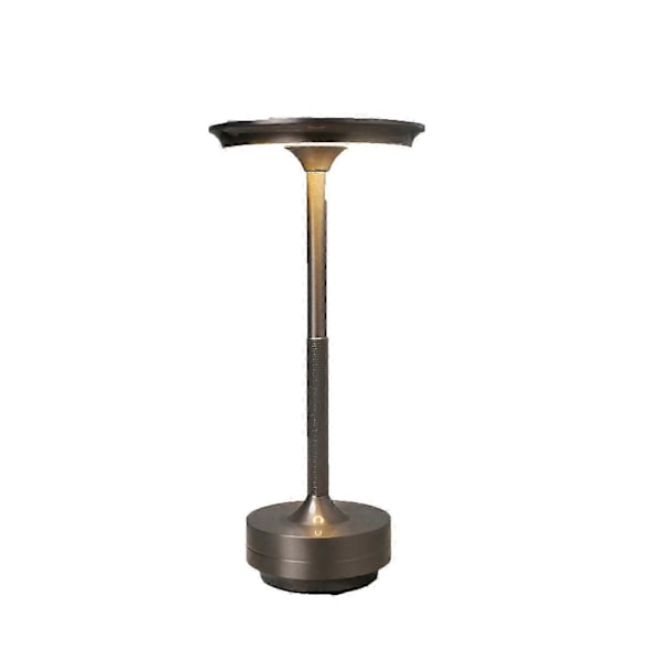 Sherum Ecolume Lampe Yifare Ecolume Øjenbeskyttelse LED Ecolume Lampe Bordlampe Genopladelig Tre-Farve Justering Gray