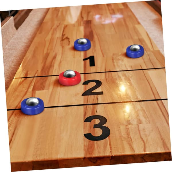 Mini shuffleboard shuffleboardkulor fritt glidande shuffleboardbollar rullande utrustning
