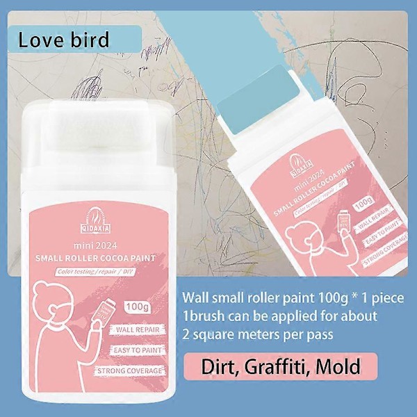 Rollfärg Väggreparationsfärg Graffiti Färgskiftande Miljövänlig Färg 100g