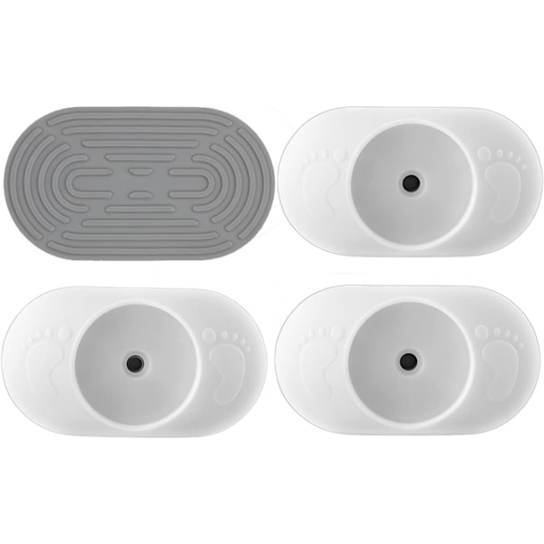 4-pack Väggskydd för Babygrindar, Skydda Väggar & Dörröppningar för Husdjurs- & Hundgrindar, Tryckmonterade på Trappa Grindar, Inga Skruvar Behövs