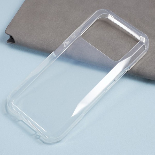 För Doogee V20 Pro Mobiltelefonfodral Flexibelt TPU Anti-Repskyddande Telefonfodral -Q