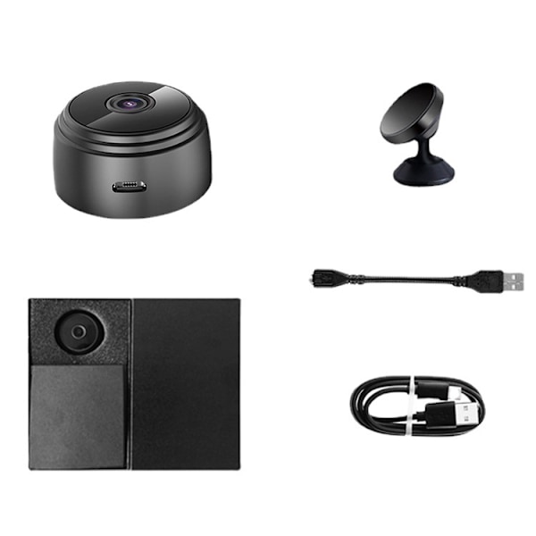 HD 1080P Mini Wifi Kamera Med Infrarød Nattesyn Mikro Kamera
