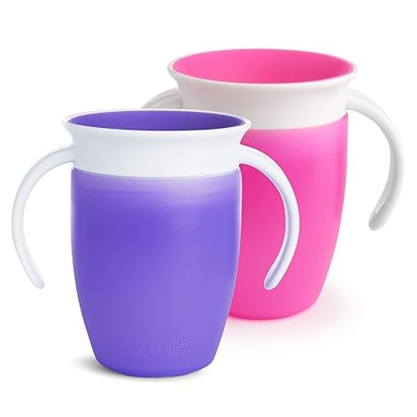 Miracle 360 Trainer Kop, Pink/Lilla, 207 ml, 2 stk.