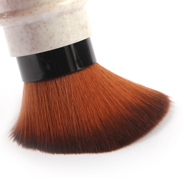 Mini Retractable Foundation Makeup Brush Justerbar Apricot