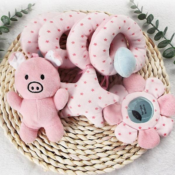 Pehmeä vaunujen lelu Super söpö roikkuva pehmo monikäyttöinen varhaiskasvatuslelu Upeita lahjoja baby Toddler Green