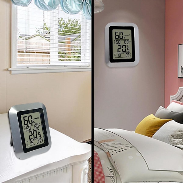 Home Hydrotermograf, Digital Temperatur og Fugtighed, Indendørs Hygrometer Sensor, Rum Hygrometer og Fugtighed