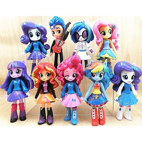 9-pakning My Little Pony: Equestria Girls Mall Mini-Dukker