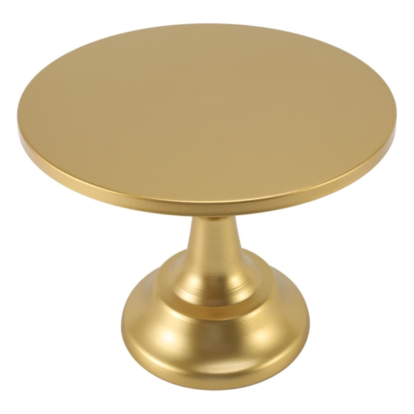 10 Inch Cake Stand With Base, Gold Cake Stand For Afternoon Tea, Cupcake Holder Stand For Party, Bi Golden
