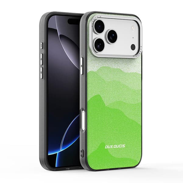 Militær-Grade Stødsikkert iPhone Cover til iPhone 17 Serien - Robust og Holdbart Cover med Stilfuldt Geometrisk Design Dark-patterned character set iPhone 17 Pro Max