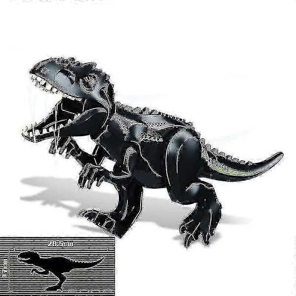 1 stk Jurassic Stor Dinosaur Byggeklodser T-rex Quetzalcoatlus Spinosaurus Actionfigurer Legetøj til Børn Pterosaur C