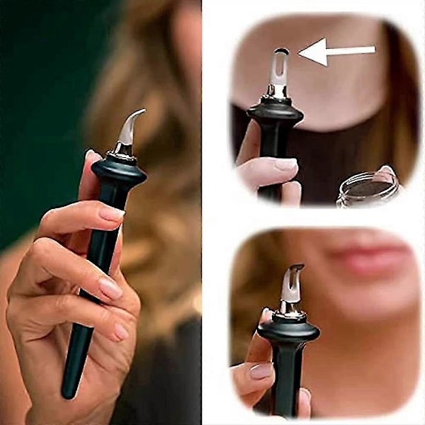 Eyeliner-sivellintyökalu vedenpitävä hienkestävä silikonimeikki eyeliner-opas pitkäkestoinen uudelleenkäytettävä black