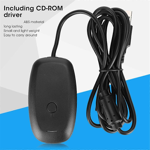 Til Xbox 360 Trådløs Gamepad PC Adapter USB-modtager Understøtter Win7/8/10 System til Microsoft Xbox36