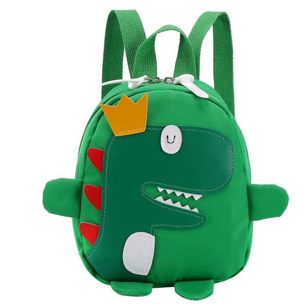 Søde børn børnehave skoletaske 3d tegneserie dinosaur mini rygsæk Ny baby dreng skoletaske Grøn green