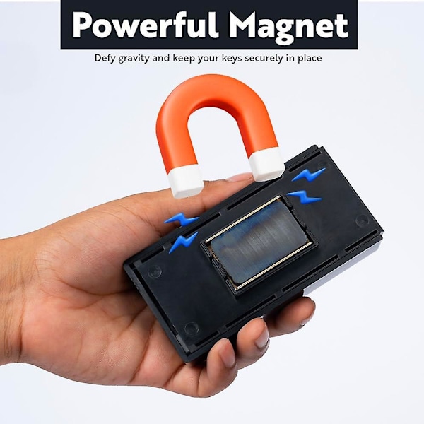 Magnetisk Nyckelhållare Stor Magnet Skåp Döljare Dölj En Nyckel Master Lock Nyckel Förvaring