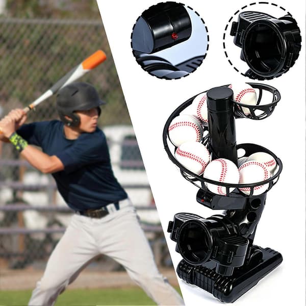 Pitchingmaskine til baseball, automatisk ungdoms-pitchingmaskine til boldtræning