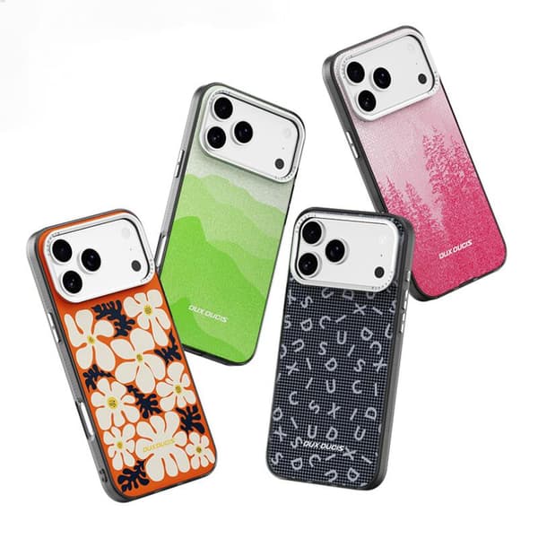 Militær-Grade Stødsikkert iPhone Cover til iPhone 17 Serien - Robust og Holdbart Cover med Stilfuldt Geometrisk Design Dark-patterned character set iPhone 17 Pro Max