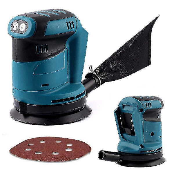 Makita johdottomalle satunnaisorbitahiomakoneeseen Li-ion pölypussihiomalaikat
