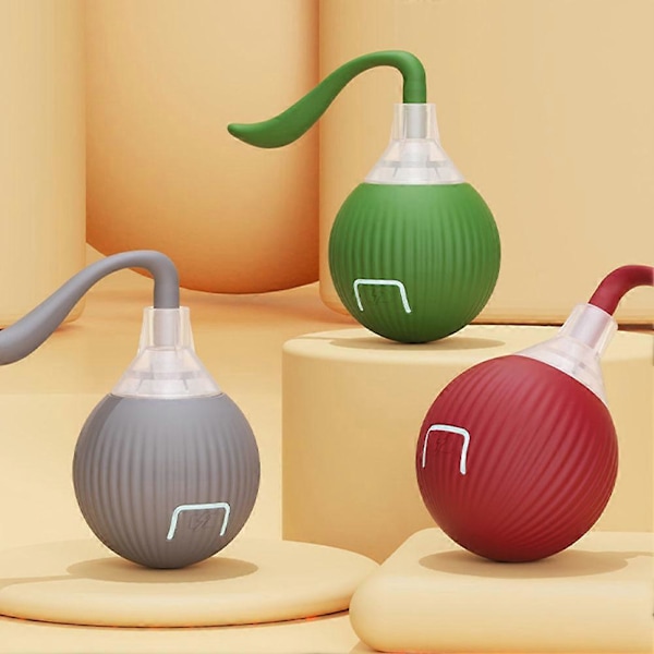 Interaktiv Rullande Boll Leksak för Katt Multifunktionell Automatisk Boll Leksak Katt Speltillbehör