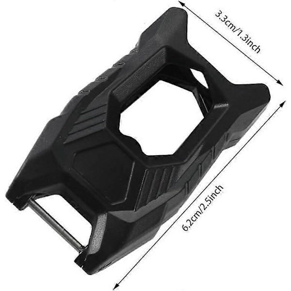 UTV Nøkkel Shell Tenningsnøkkel Deksel Holder Sporty Nøkkel Shell Nøkkelveske Svart for CanAm Ryker 600 900