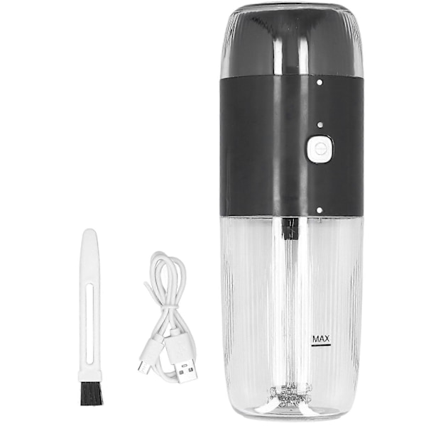 2 i 1 Bærbar Mælkeskummer Multifunktionel Kaffekværn Flaske USB Opladning DC3.7V 45W