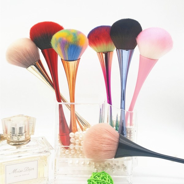 Rose Gold Powder Blush Brush Professionell makeupborste Rose Gold