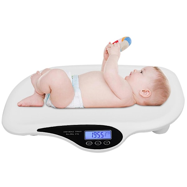 Digitaalinen vauvavaaka: Tarkka elektroninen vaaka vauvoille 20 kg / 44 lb asti
