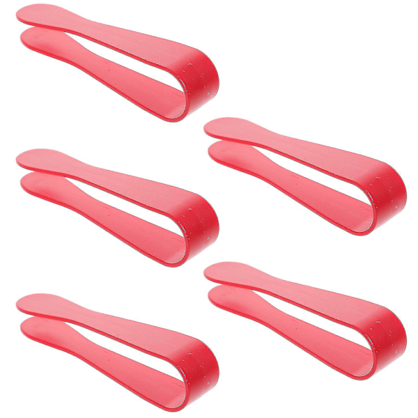 5 stk Rayan Toys Mini Tang Mini Pinsett Sorteringspincett Simulert Grillklyper Plast Kjøkken Tang Barn