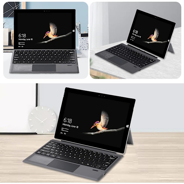 Bluetooth-näppäimistö Surface Pro 7 6 5 4 3 -laitteille