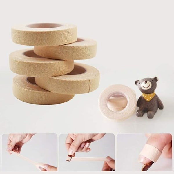 10 stk. Gitarfingerteip Guzheng Zither Fingerteip Beskyttelse Strenginstrument Fingernegl Teipinnpakninger for Voksne Barn