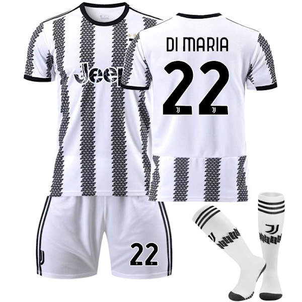 Di Maria #22 Juventus-paita 22/23 Uusi kausi Kids 16(90-100CM)