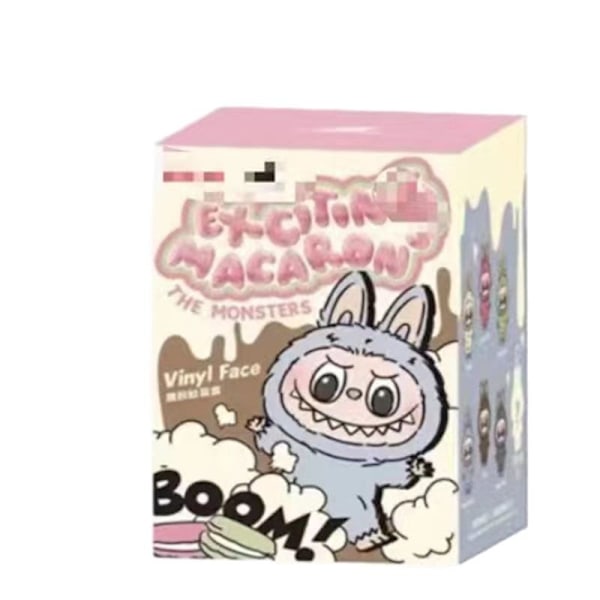 1 kpl POP MART LABUBU The Monsters Jännittäviä Macaron Pehmolelut Hahmolelut Sokkolaatikot (Väri Satunnainen) RTX