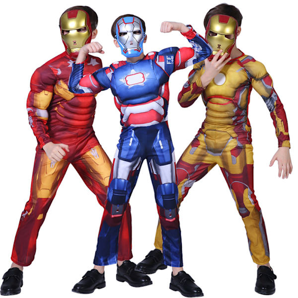 Halloween Lihasasu Cosplay Lasten Hulk-asu Avengers Anime-asu (Lihas Deadpool) M