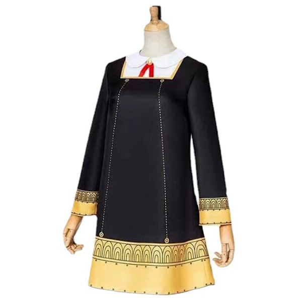Spy Family Anime Damian Cosplay Kostym Full Set Festkläder 130Y