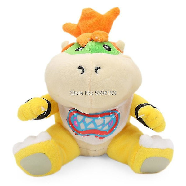 24stilar Broser Jr Kubah Koopa Dragon Bowser Waluigi Wario Lemmy Morton Roy Bully Wendy Iggy Ludwig Larry Plyschleksa 18cm Silk-screen