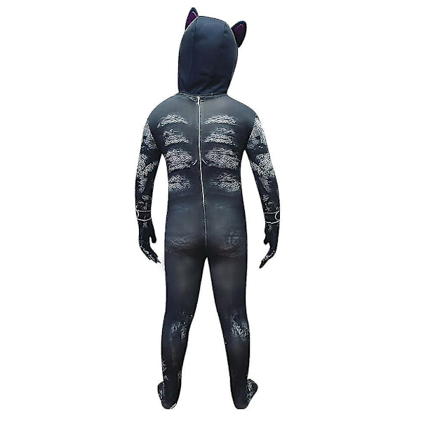 4-13-vuotiaille lapsille Cartoon Cat Cosplay -juhlapuvut 6-7 Years