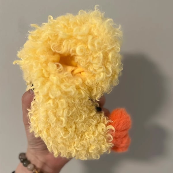 /NN/Lämplig för första/tredje generationen av LABUBU söta kläder, friterade räkbebiskläder (docka ingår ej Fried Shrimp Dress (Curved)