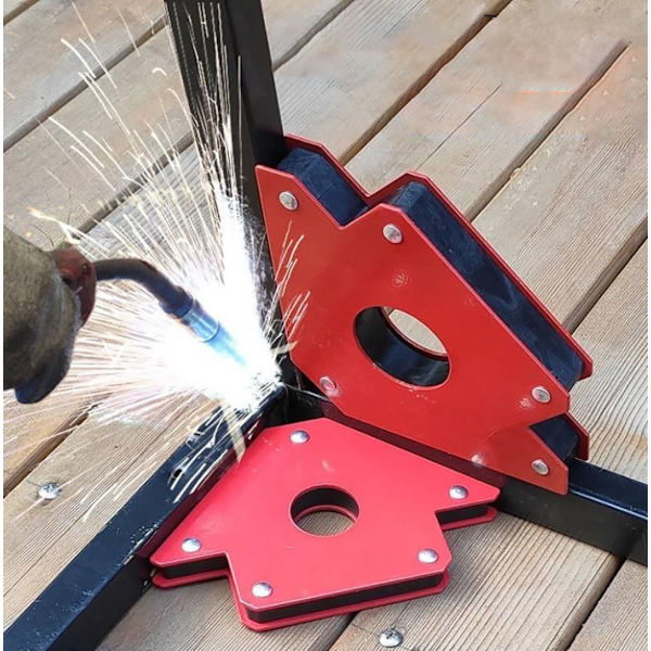 Magnetisk Sveiseposisjonerer Sveisehjelpebrakett Magnetisk Absorberende Høyre Vinkel Magnet Skråvinkel  Multi-Vinkelmagneter