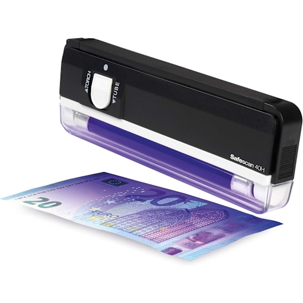 Portable UV Counterfeit Detector for Banknote Verification - Suitable for Polymer Banknotes