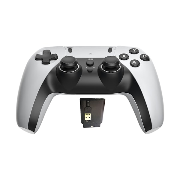 Trådløs spilcontroller, kompatibel med PS1/PS2/PS3/PC/Android TV, bærbar gamepad med batteri